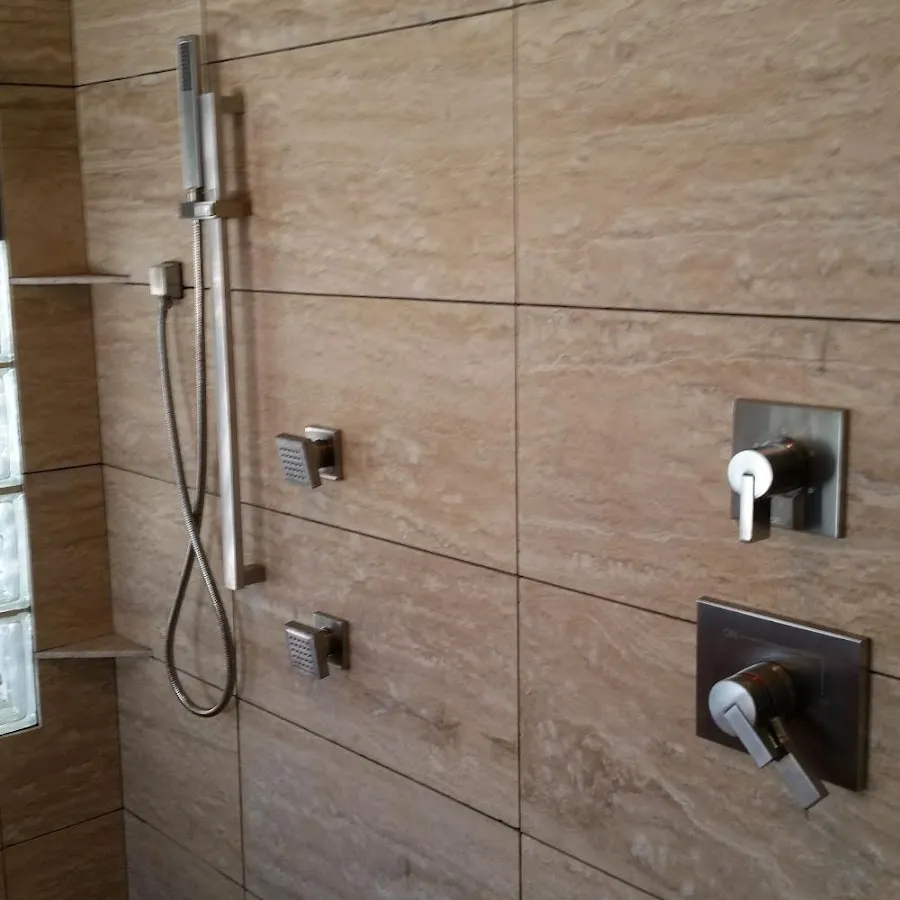 Shower fixture installation for Water Heater Replacement in Sterling Heights